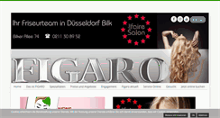 Desktop Screenshot of figaro-hair.de